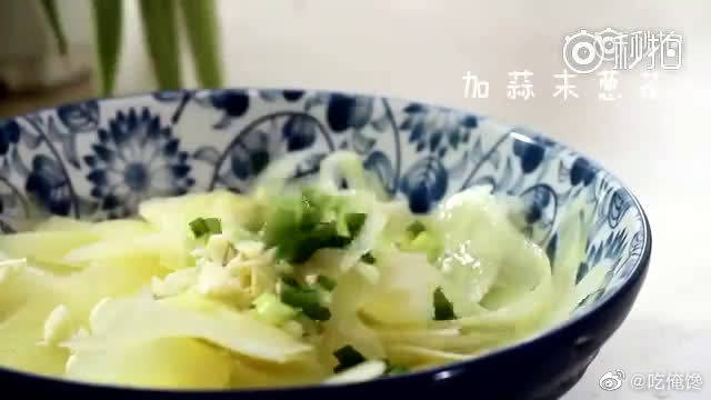 凉拌土豆片