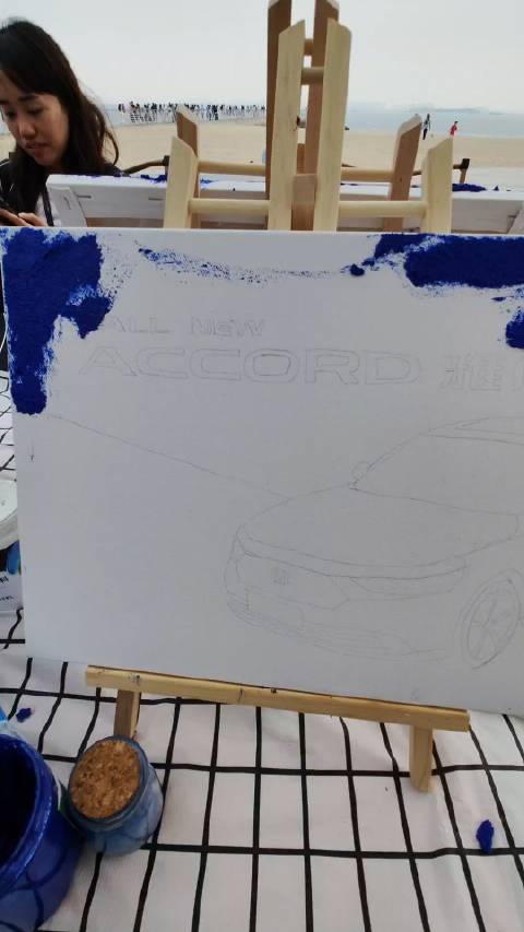 六个打卡活动之丙烯画 我是一个粉刷匠，粉刷本领强