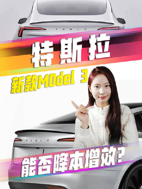 新款特斯拉Model 3，能否做到降本增效？买它亏不亏？