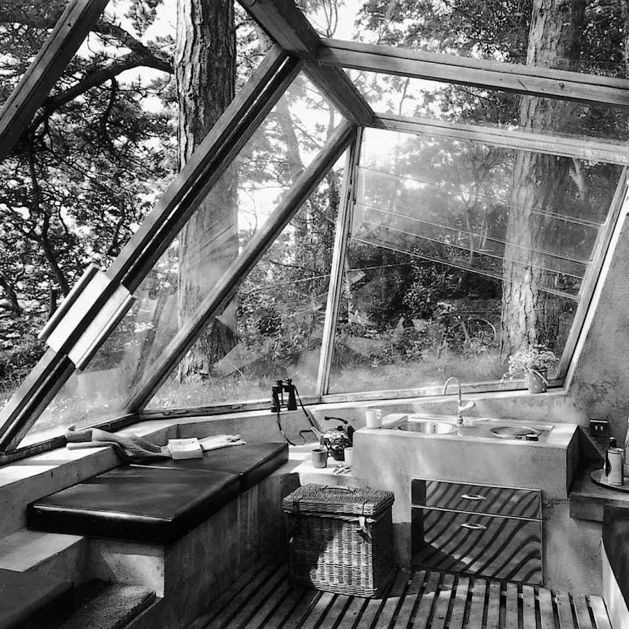 Creek Vean度假小屋, Photo Norman Foster Archives