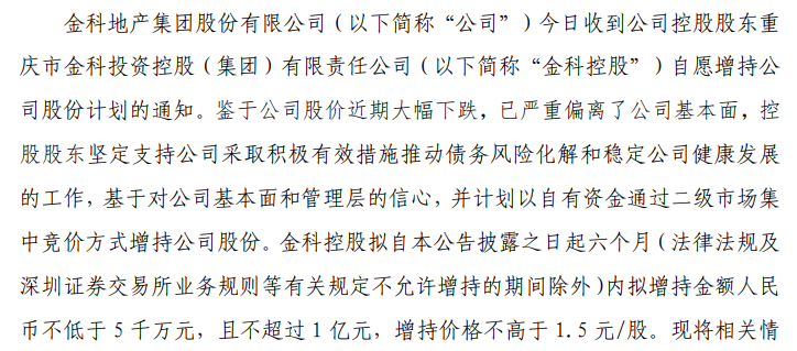 唏嘘！千亿房企陷退市危机！突现“地天板”，被质疑“忽悠式”增持