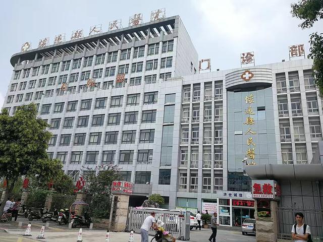 石祥林母亲被摘取器官前,曾因脑部受伤入住怀远县人民医院。澎湃新闻记者 朱远祥 图