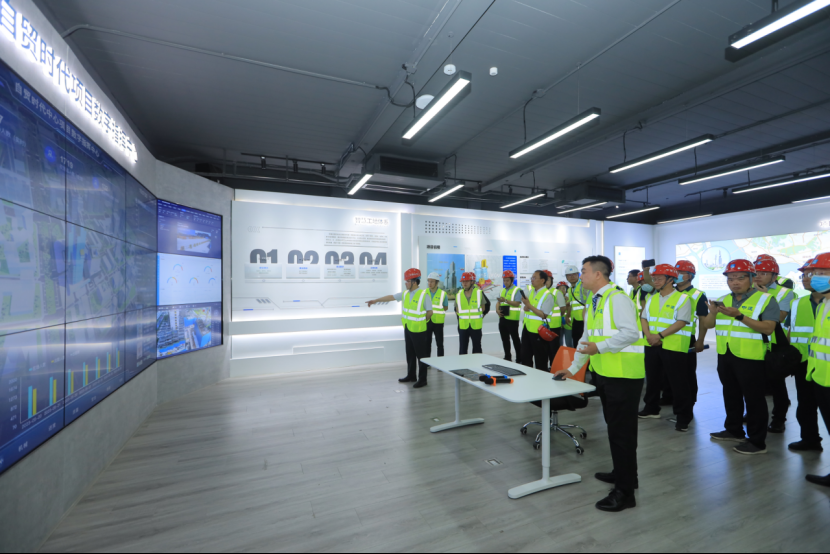 深圳自贸时代中心项目迎来全国房屋市政安全生产及智能建造观摩|深圳市|广东省|中建一局|机器人|中建_新浪新闻