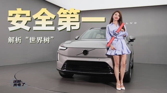 这事值得卷 实拍沃尔沃EX90解析“世界树”