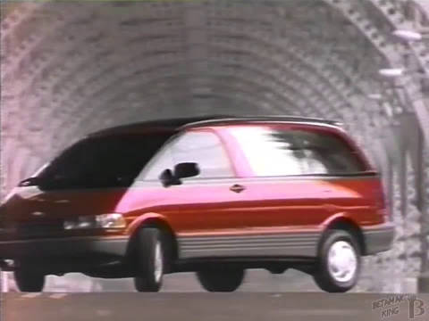 31年前的丰田普瑞维亚（大霸王）枫叶国宣传片