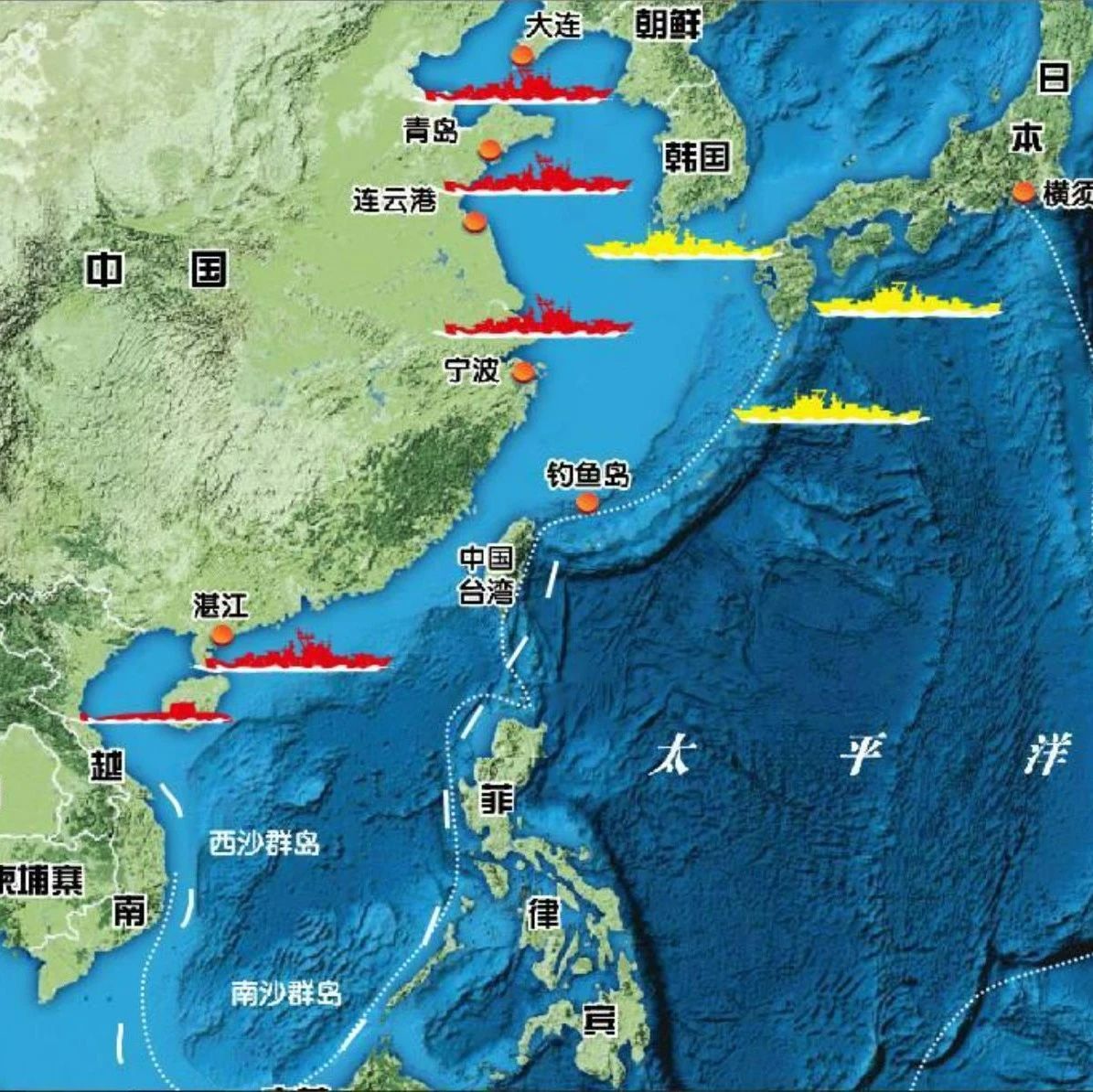 美日澳勾结,重新封锁第一岛链!中国无需担心,这是个豆腐渣工程|东盟|东南亚|美日|第一岛链|豆腐渣工程_新浪新闻