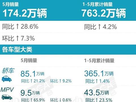 比亚迪遥遥领先 乘联会5月厂商销量排名
