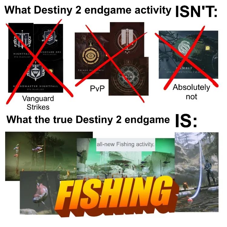 【白夜谈】当《命运2》实装了钓鱼系统