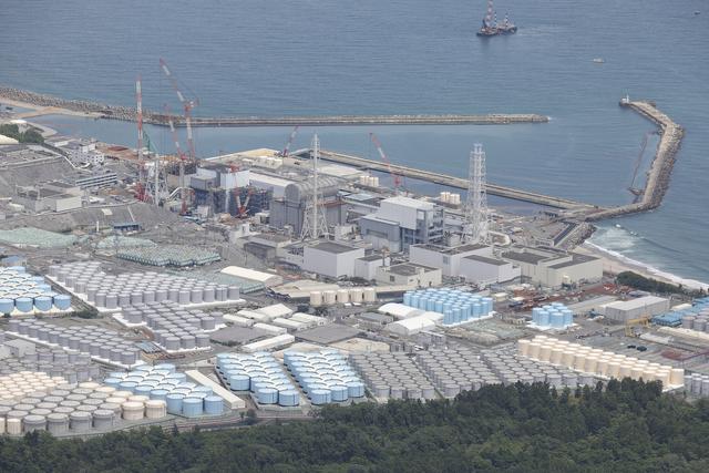 當地時間2023年5月31日，日本福島，福島第一核電站。 視覺中國 圖