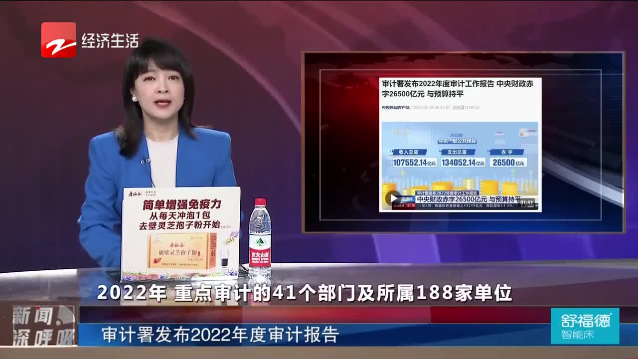 审计署发布2022年度审计报告_新浪新闻