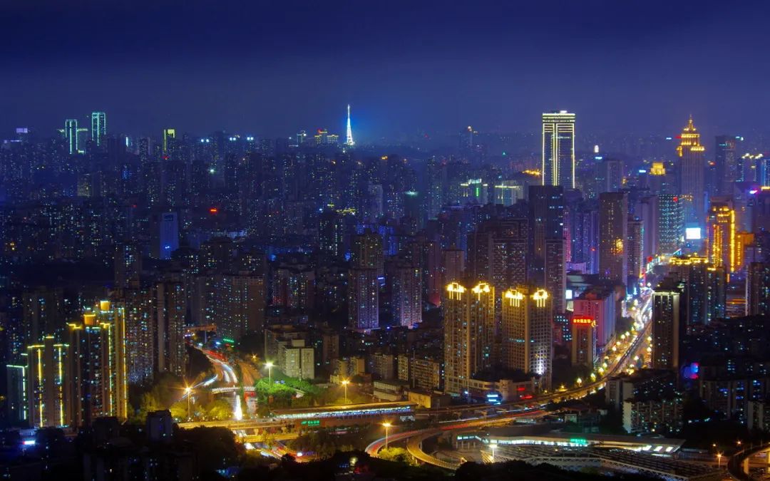 重庆夜景 (图/图虫创意)