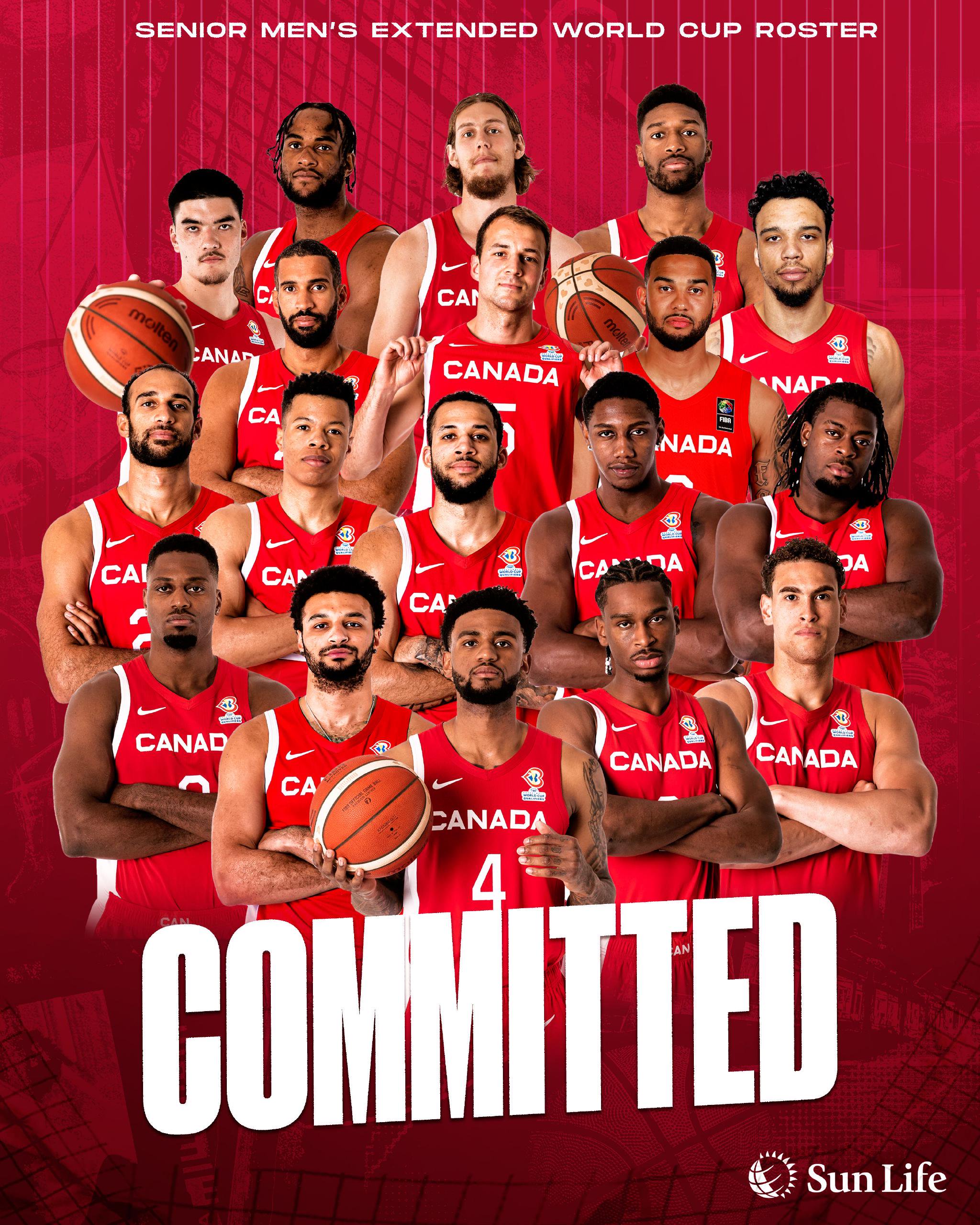 加拿大男篮世界杯阵容：亚历山大穆雷巴雷特领衔阵容布里塞特多尔特_新浪新闻