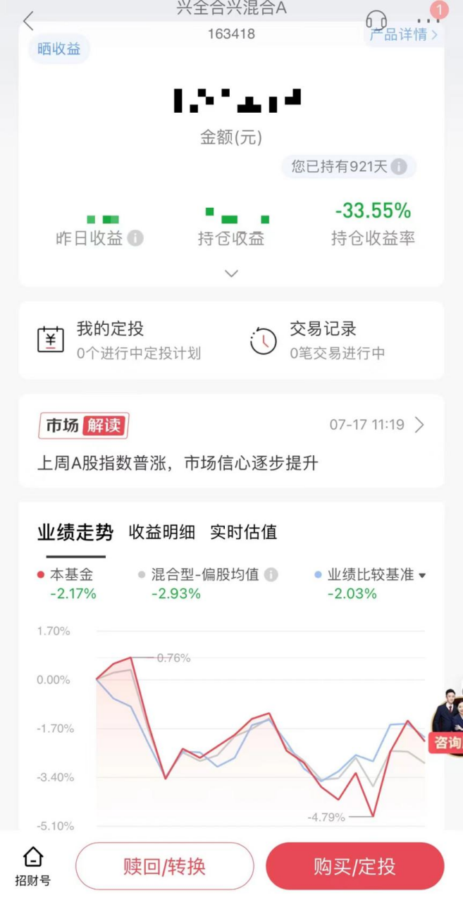 “三年了,买基金不如提前还房贷”