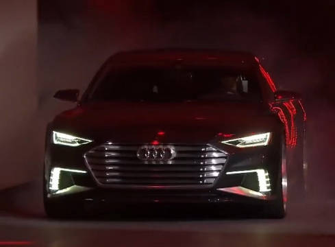 奥迪A9这外观看着没有A8那么硬朗啊