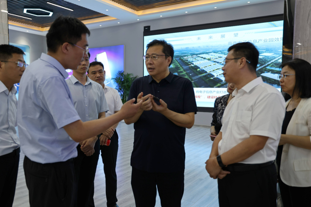 聊城高唐 县领导调研重点项目建设