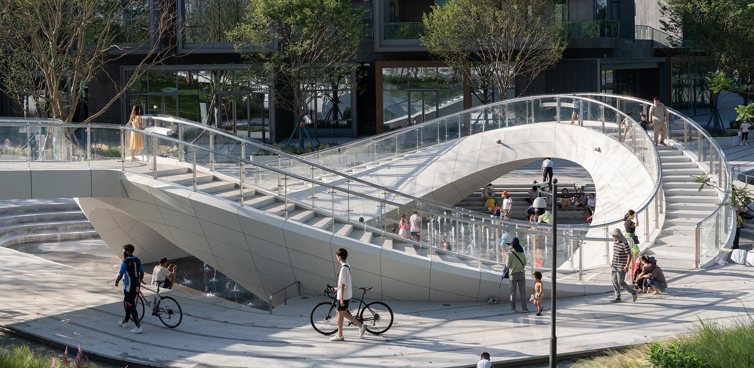景观设计：麓湖水线公园 / Lab D+H|成都市|空间|成都|峡谷|水景_新浪新闻