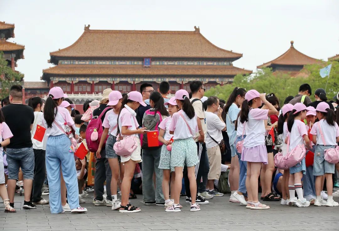 7月28日的北京故宫博物院。图/视觉中国
