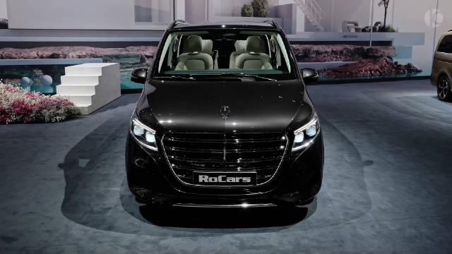 奔驰改款V级5分钟细节展示（纯画面）……