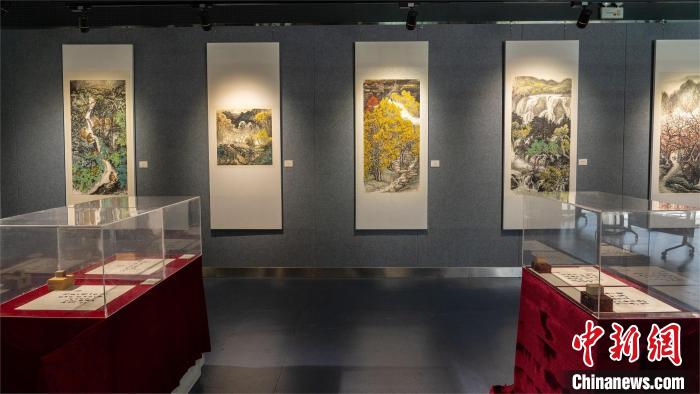 岭南书画篆刻名家邀请展在广东省文化馆开幕|广州市|书法|作品|艺术_新浪新闻