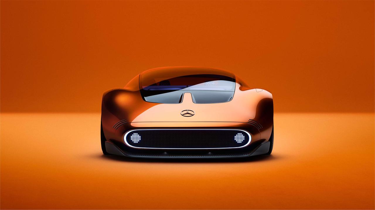 复古与现代相结合，奔驰全新概念车首发，展示未来设计语言