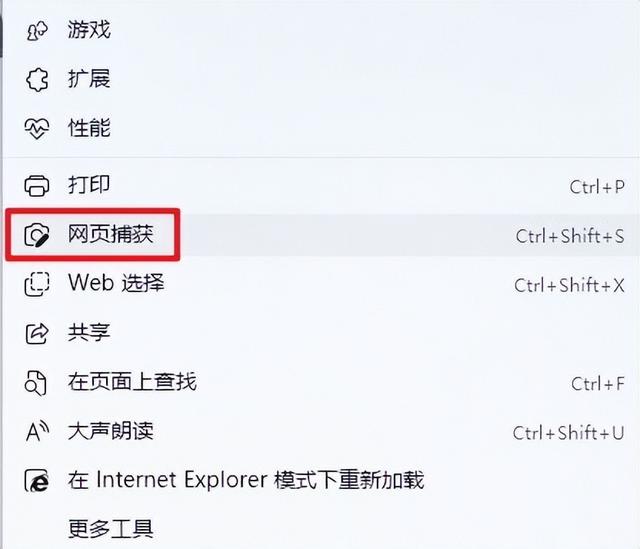 选择【捕获区域】是截图部分网页,捕获区域时可以做简单的绘制操作。