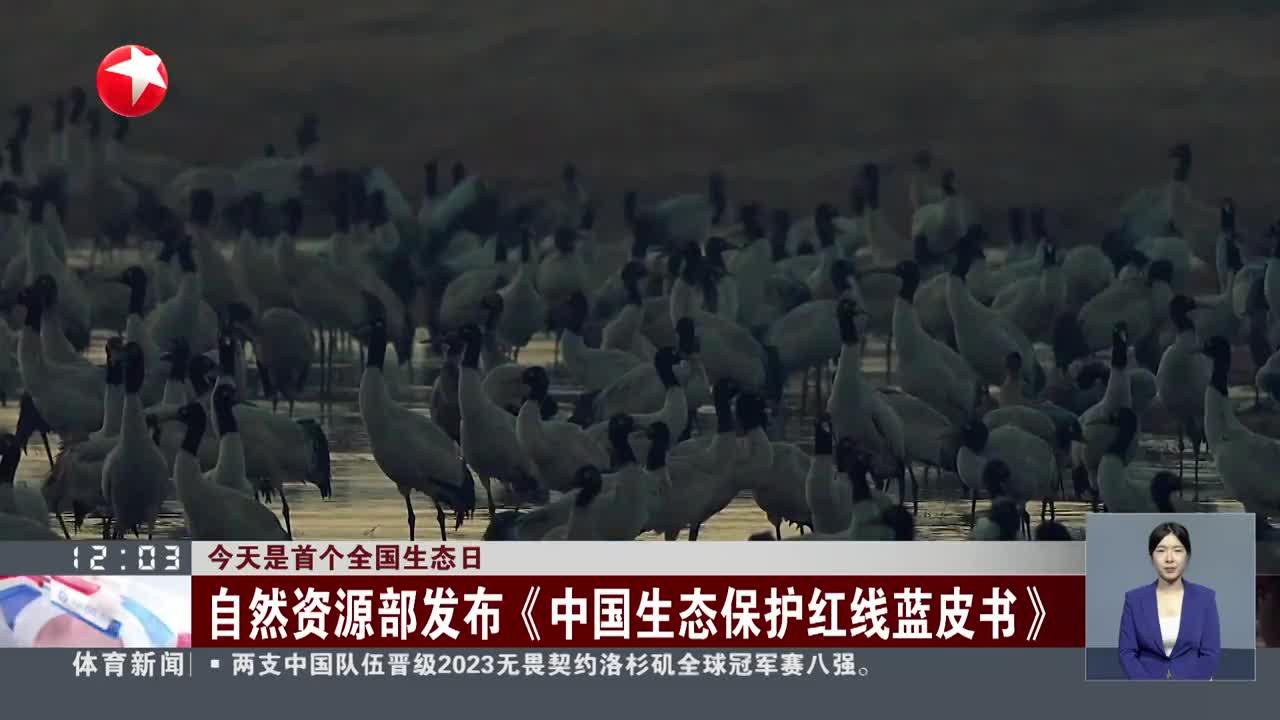 今天是首个全国生态日 自然资源部发布《中国生态保护红线蓝皮书》|自然资源部_新浪新闻
