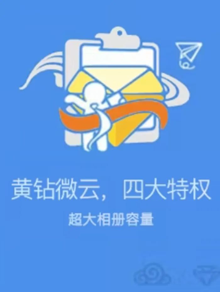 QQ黄钻拥有超大相册容量。腾讯网站截图