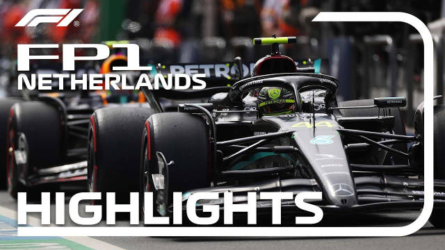 F1 2023 荷兰大奖赛 FP1 精华时刻