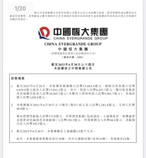 恒大，开盘成“仙”