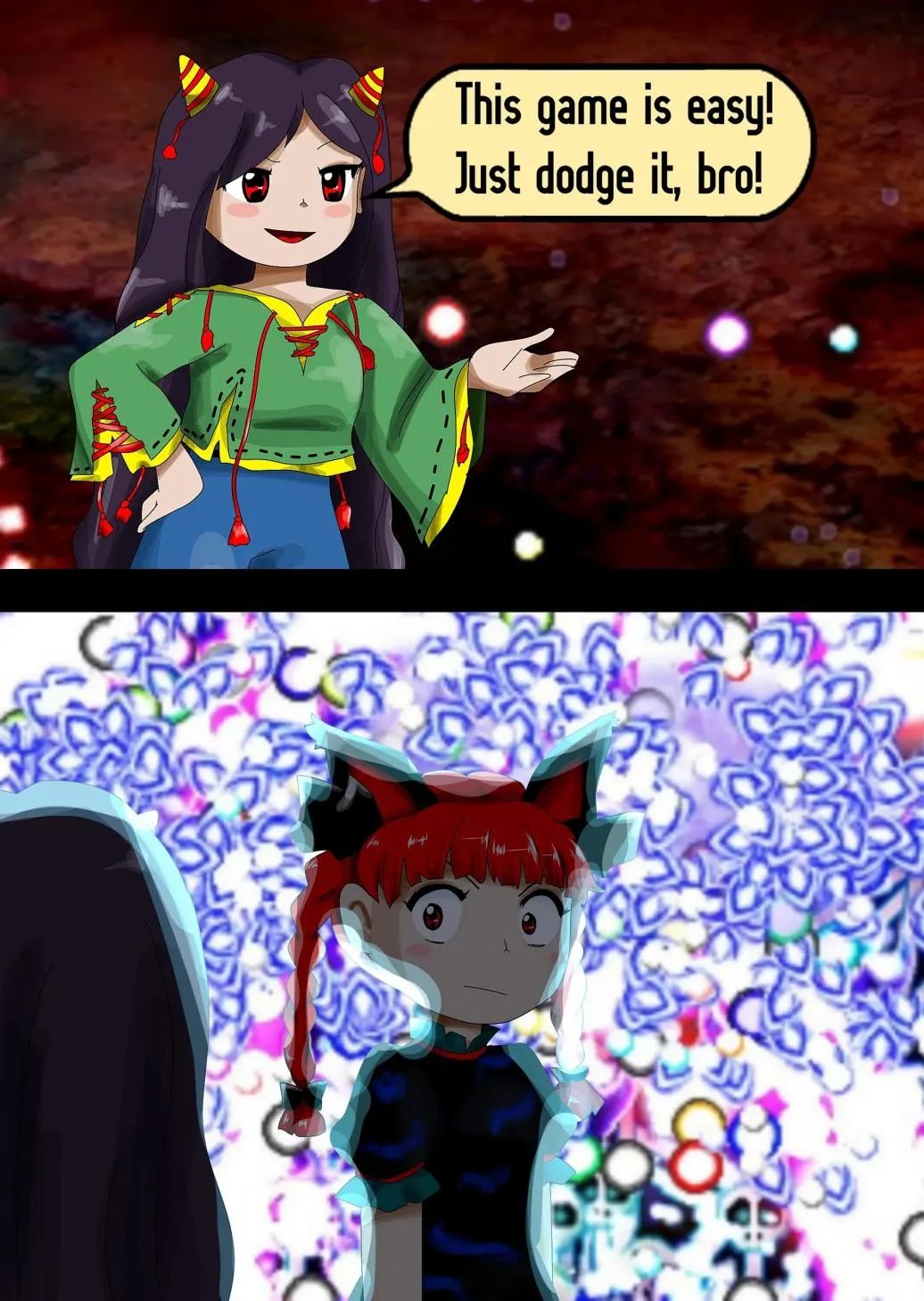 【白夜谈】东方兽王园不适合对战的对战弹幕游戏