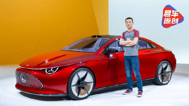 体验奔驰CLA概念车 MMA平台首发车型