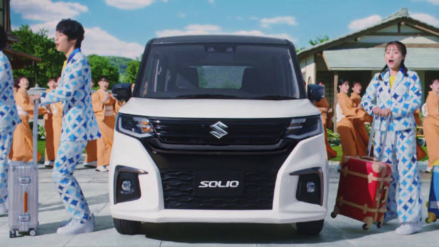 铃木2023款Solio混动版宣传片，一如既往的日本本土TVC鬼畜风格……