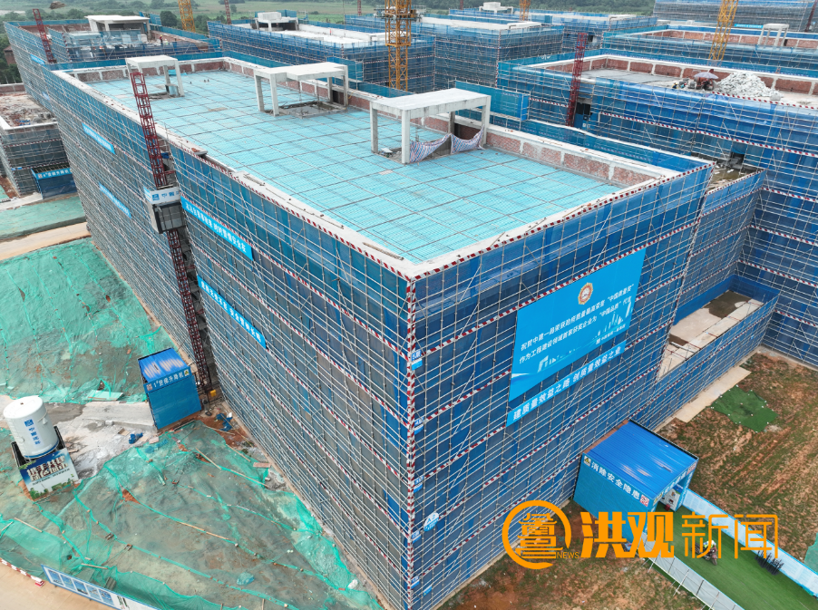 南昌健康职业技术学院施工现场