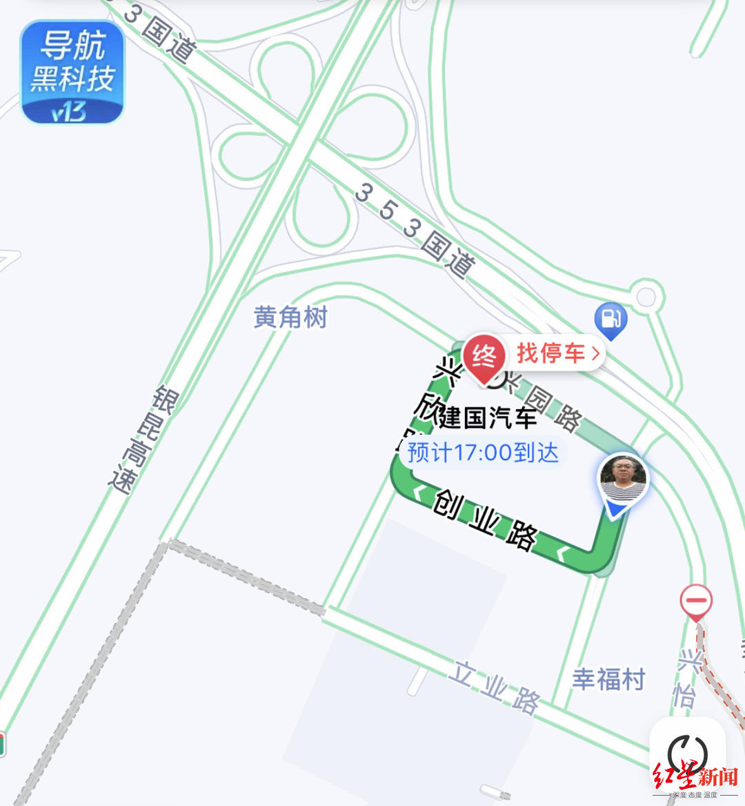 ▲事发展厅位置示意图