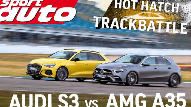视频：霍根海姆赛道比拼！奥迪S3 vs AMG A35！