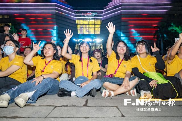 两岸青年在海青节上尽情狂欢(资料图)。记者 林双伟 摄