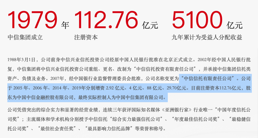 中融信托,首次承认!