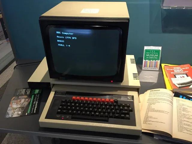 英国国家计算机博物馆中的BBC Micro展品
