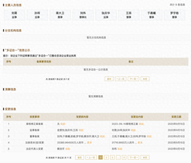 國家企業信用信息公示系統截圖