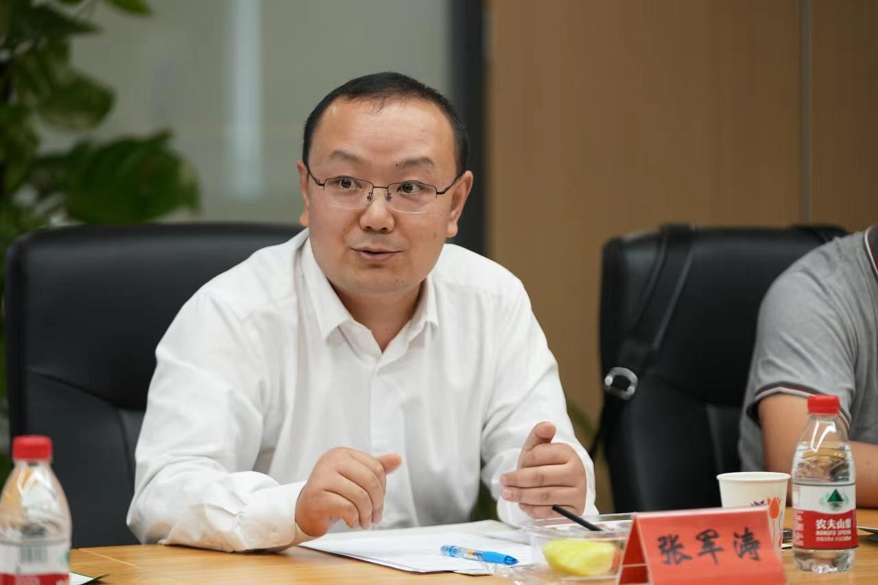 中國節能協會副秘書長兼碳中和專業委員會常務副秘書長張軍濤。新京報貝殼財經記者 吉喆 攝