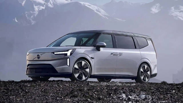 歪果朋友对沃尔沃EM90的猜测，融合了之前多个版本的资料……