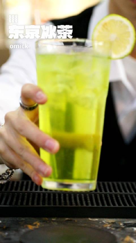周末来上一杯东京冰茶 绝美的颜值打开你愉悦的心情