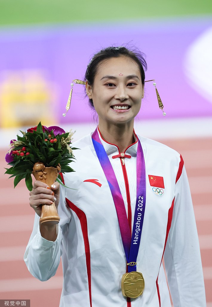李玲打破亞運會紀錄。
