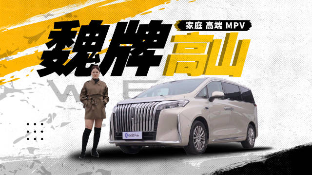 对标埃尔法？魏牌高山才是最适合中国家庭的高端MPV？
