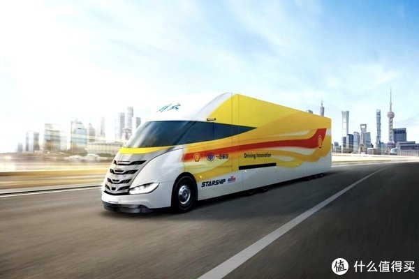 一汽解放、概念卡车，采用柴油混动系统，这大货车也能做到混动的了。