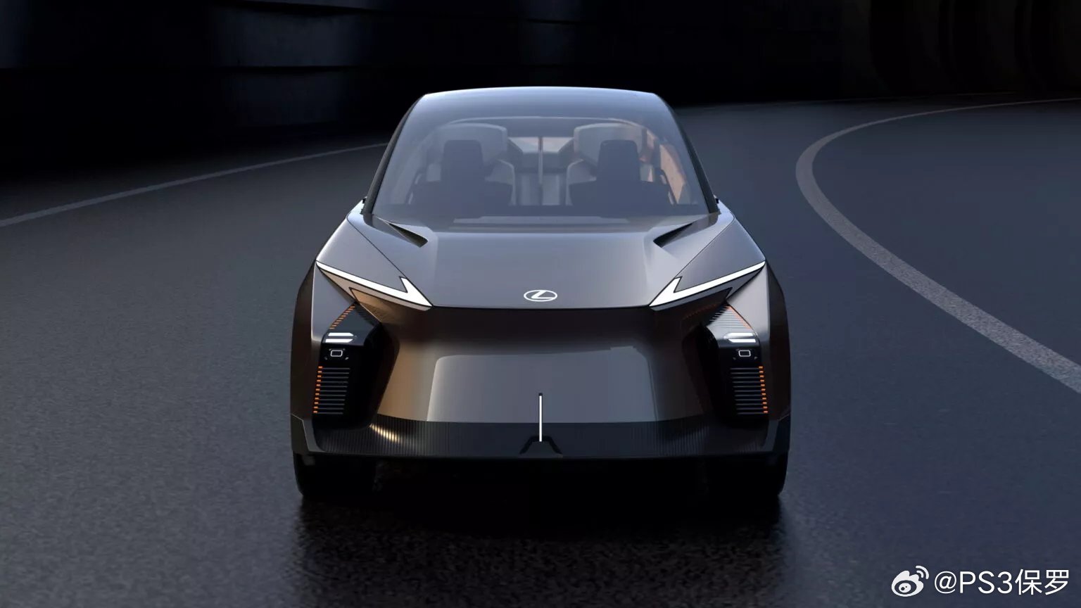 东京车展上雷克萨斯的LF-ZL概念车……