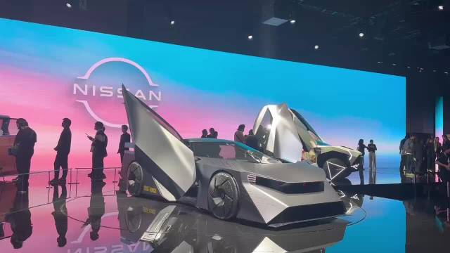 东京车展 日产展台 这车帅没边了 大家猜猜看啥车！