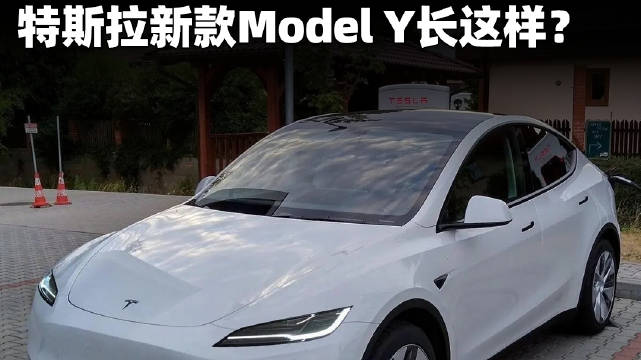 大灯眯眯眼 雾灯区取消 特斯拉新款Model Y长这样？