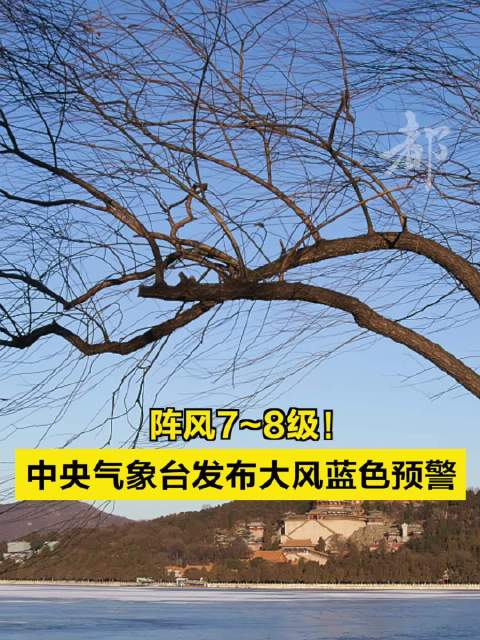 阵风7~8级！中央气象台发布大风蓝色预警|气象预警_新浪新闻