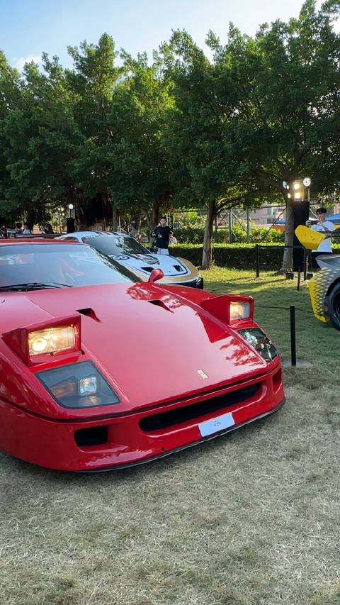 欣赏一台尤物：法拉利F40 这次黄金海岸车展最喜欢的一台车……